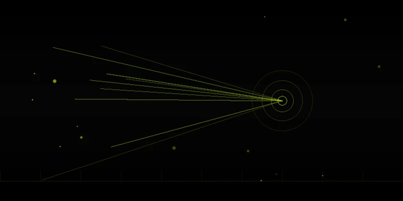 Abstract lime cash-flow lines converging into a dark central node on black, representing owner pay routed from business cash flow